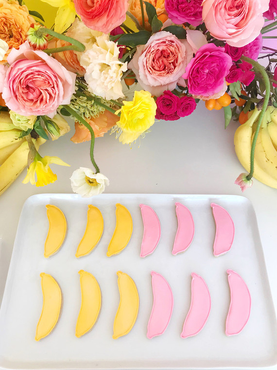 Museum of Ice Cream inspired Banana birthday party Inspiration