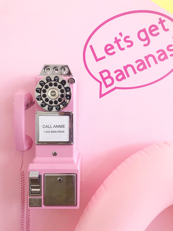 Museum of Ice Cream inspired Banana birthday party Inspiration