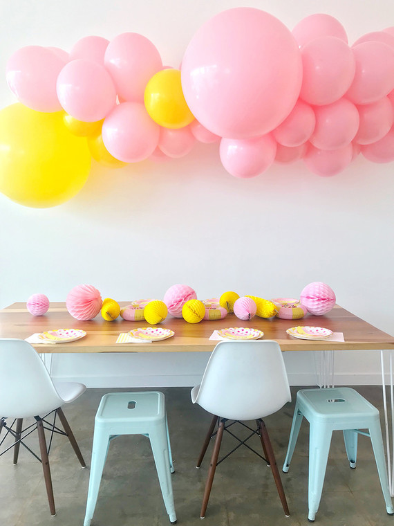 Museum of Ice Cream inspired Banana birthday party