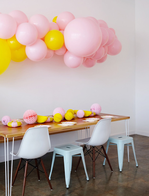 Museum of Ice Cream inspired Banana birthday party