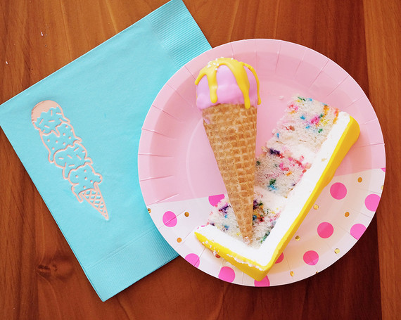Museum of Ice Cream inspired Banana birthday party Inspiration