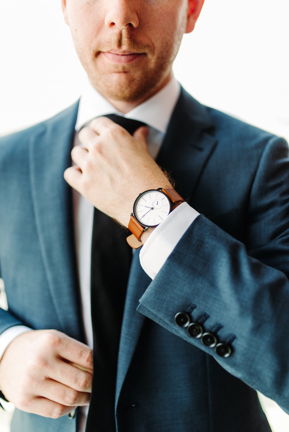 Blue groom's suit Inspiration