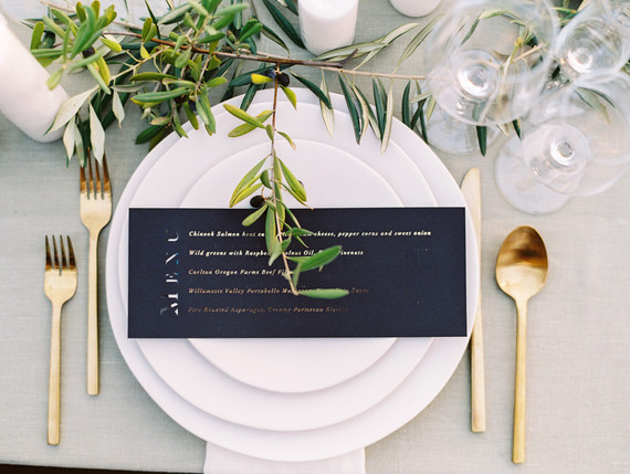 Formal Malibu Rocky Oaks wedding inspiration