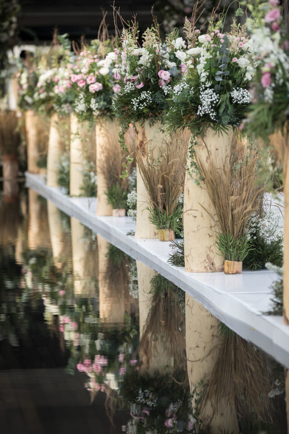 Elegant floral destination wedding in Bali