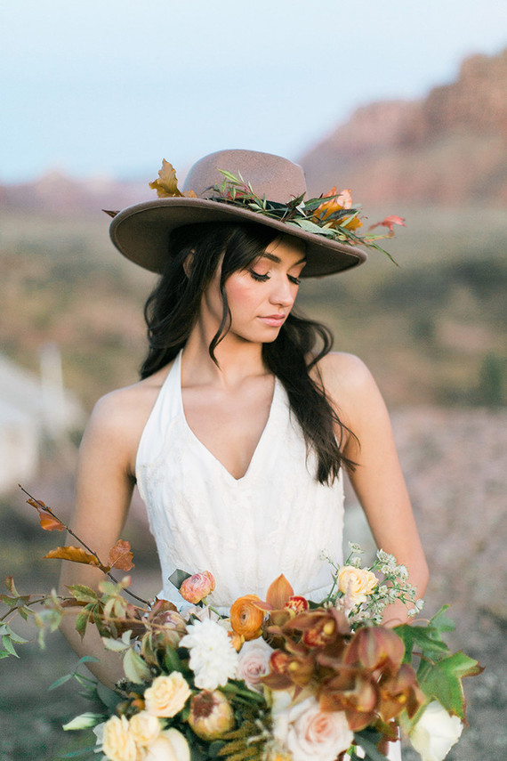 Sunset elopement at Under The Canvas in Zion National Park