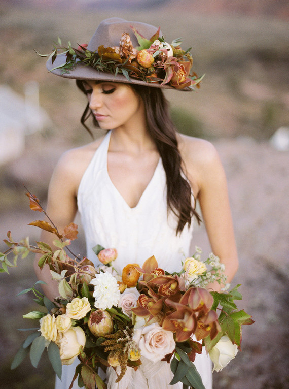 Sunset elopement at Under The Canvas in Zion National Park