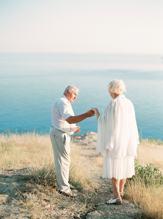 50th anniversary session by the sea