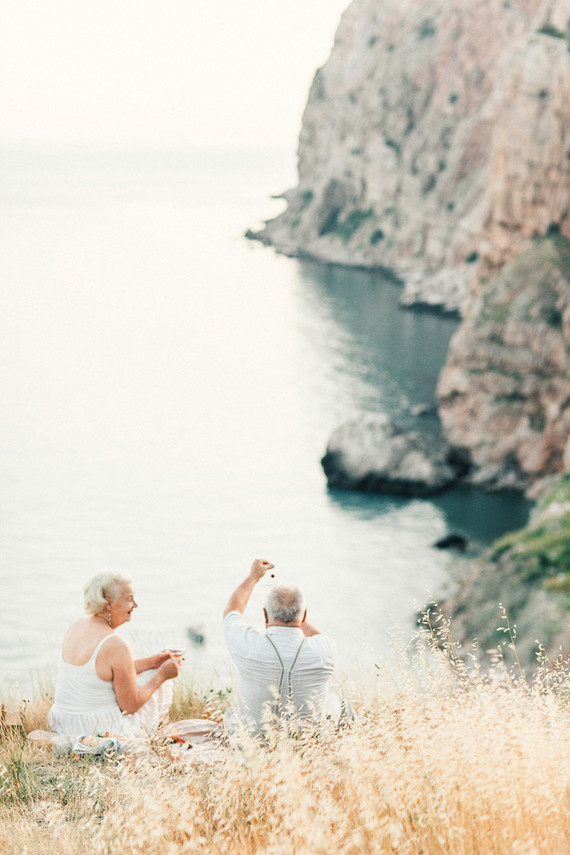 50th anniversary session by the sea Inspiration