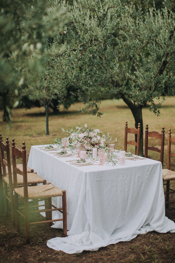 Romantic old world destination wedding in Tuscany