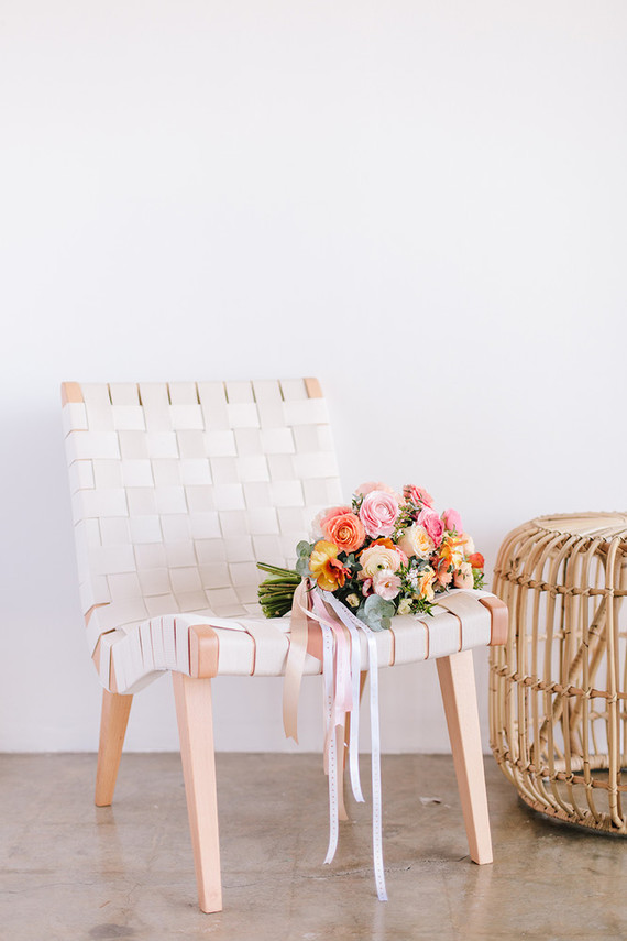 Summer bridal bouquet