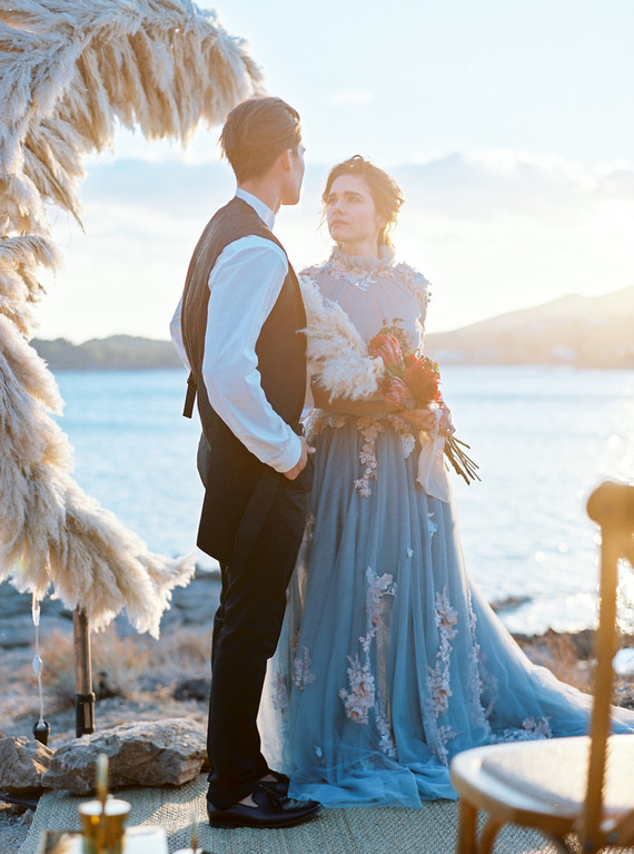 bohemian folk wedding ideas on 100 Layer Cake