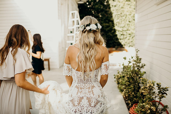 Boho Los Angeles wedding at The Lombardi House