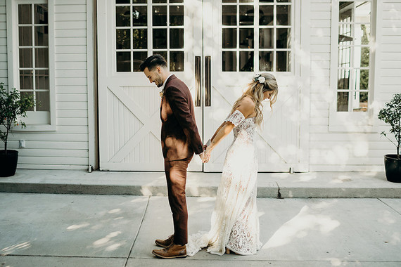 Boho Los Angeles wedding at The Lombardi House