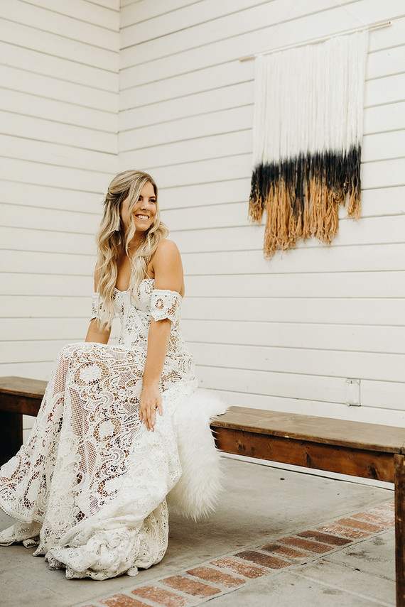 Boho Los Angeles wedding at The Lombardi House Inspiration