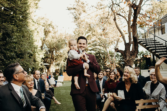 Boho Los Angeles wedding at The Lombardi House