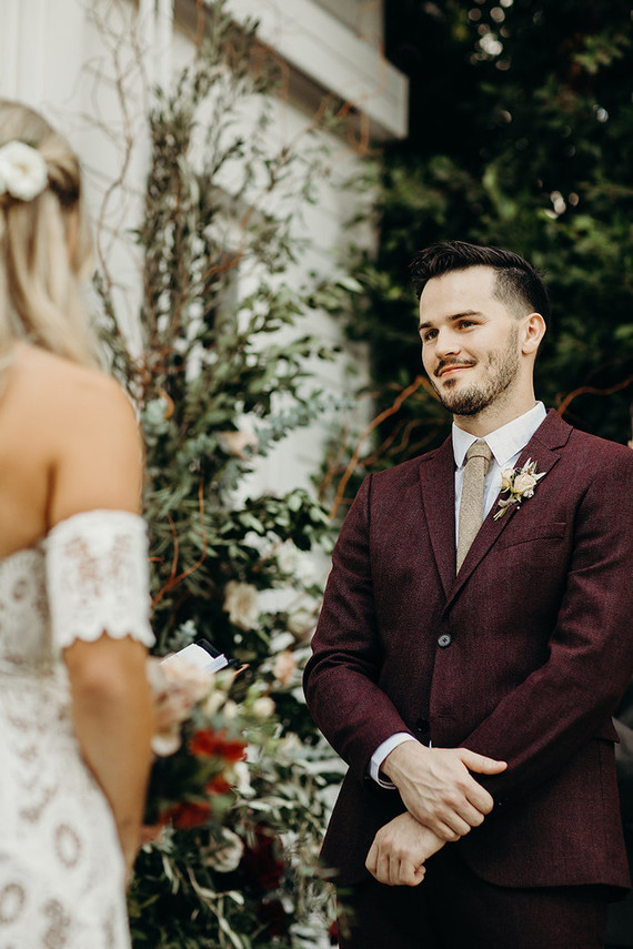 Boho Los Angeles wedding at The Lombardi House