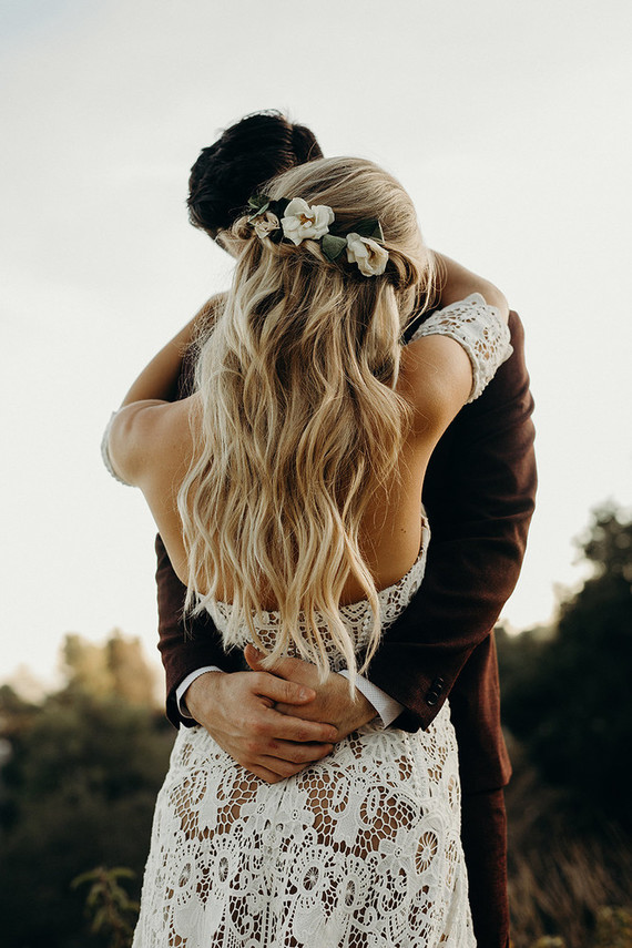 Boho Los Angeles wedding at The Lombardi House