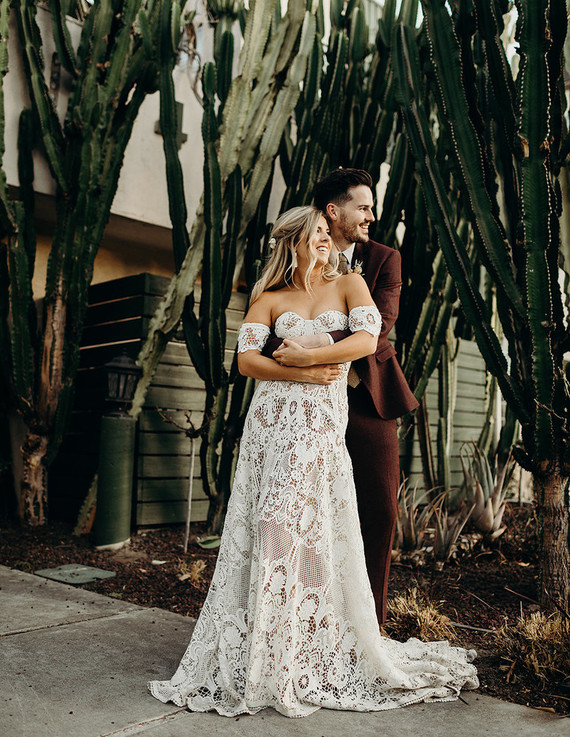 Boho Los Angeles wedding at The Lombardi House