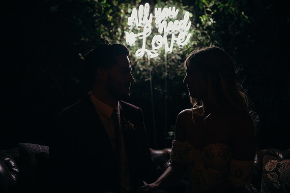 Boho Los Angeles wedding at The Lombardi House