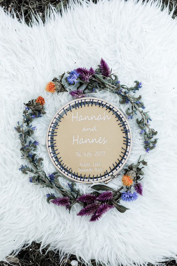 Italian mountain elopement in the Dolomites