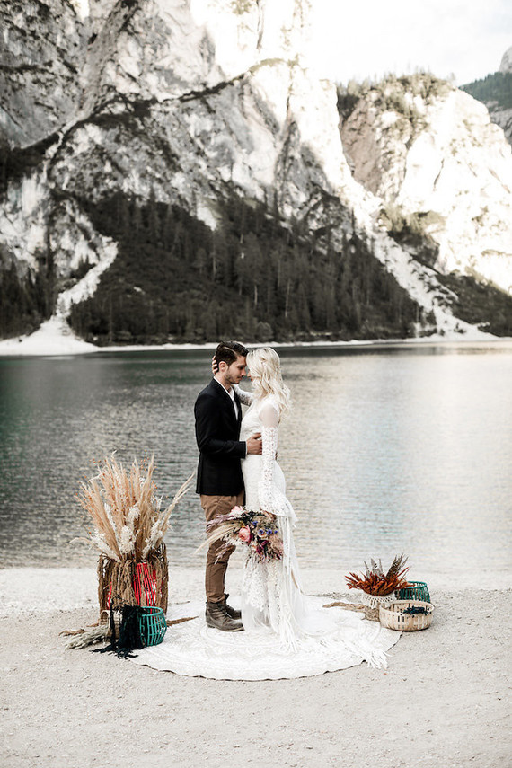 Italian mountain elopement in the Dolomites Inspiration