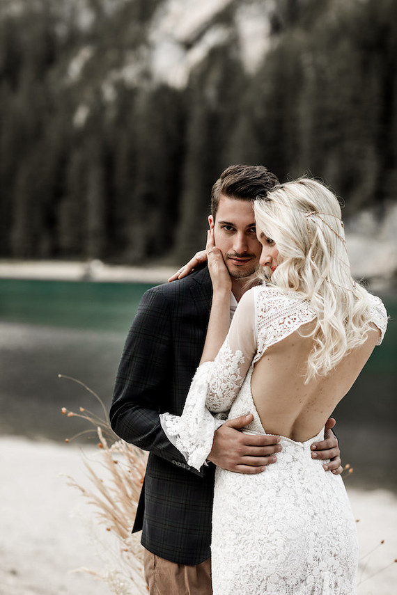Italian mountain elopement in the Dolomites