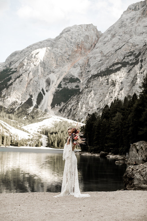 Italian mountain elopement in the Dolomites