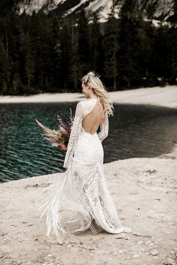 Italian mountain elopement in the Dolomites