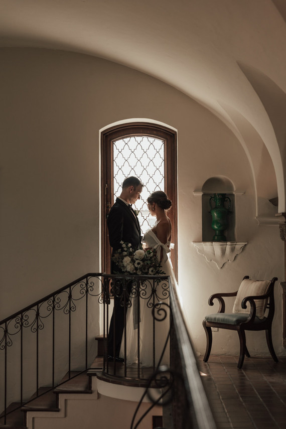 Elegant formal Darlington House wedding in La Jolla