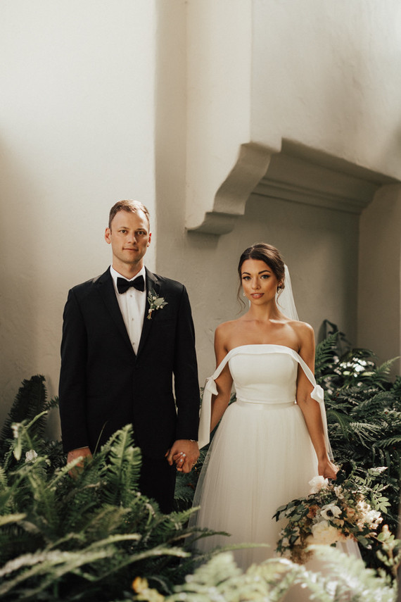 Elegant formal Darlington House wedding in La Jolla