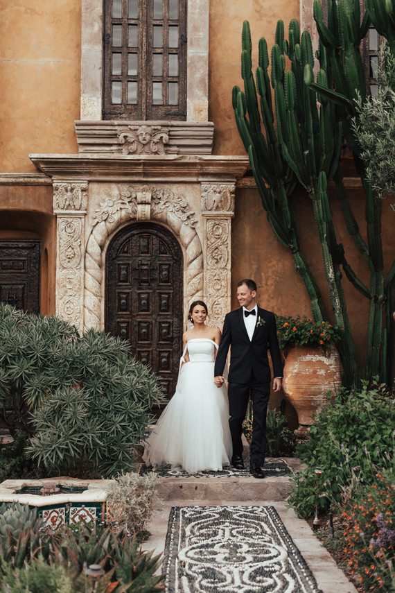 Elegant formal Darlington House wedding in La Jolla