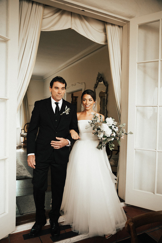 Elegant formal Darlington House wedding in La Jolla