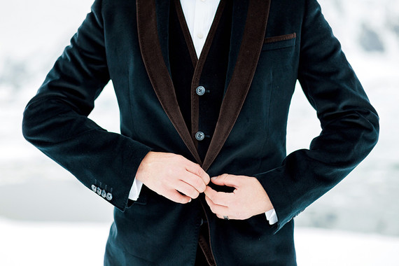 Velvet suit