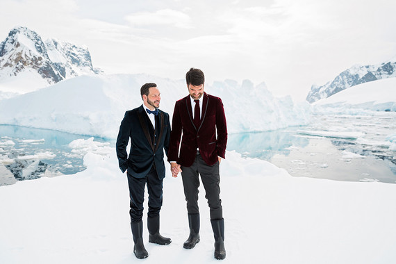 Antarctica wedding