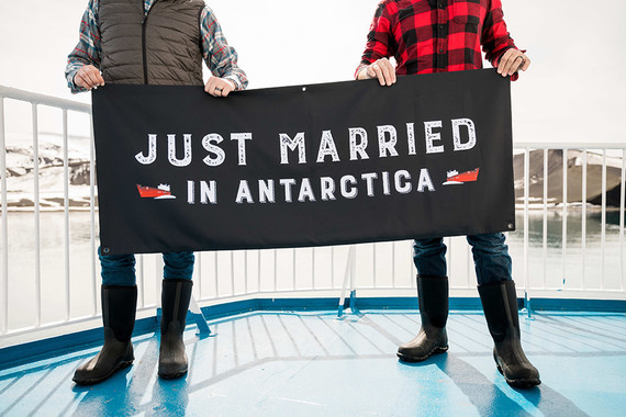 Antarctica wedding