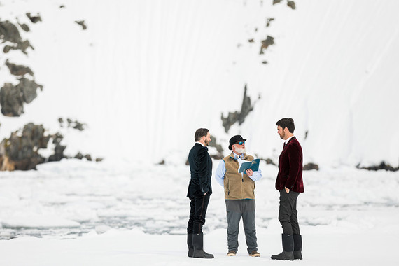 Antarctica wedding