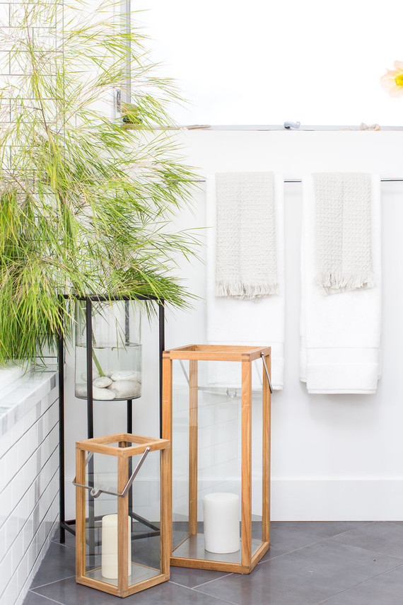Modern bathroom registry with Crate and Barrel