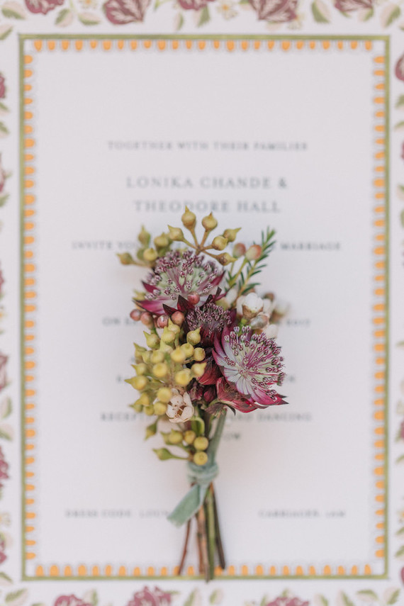 Unique luxe Rajisthani-inspired wedding in London