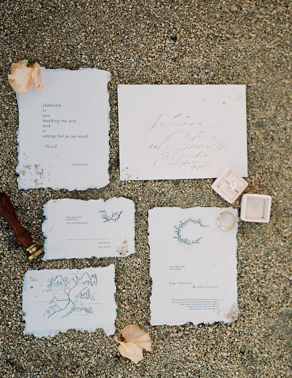 Elegant desert wedding in Joshua Tree Inspiration