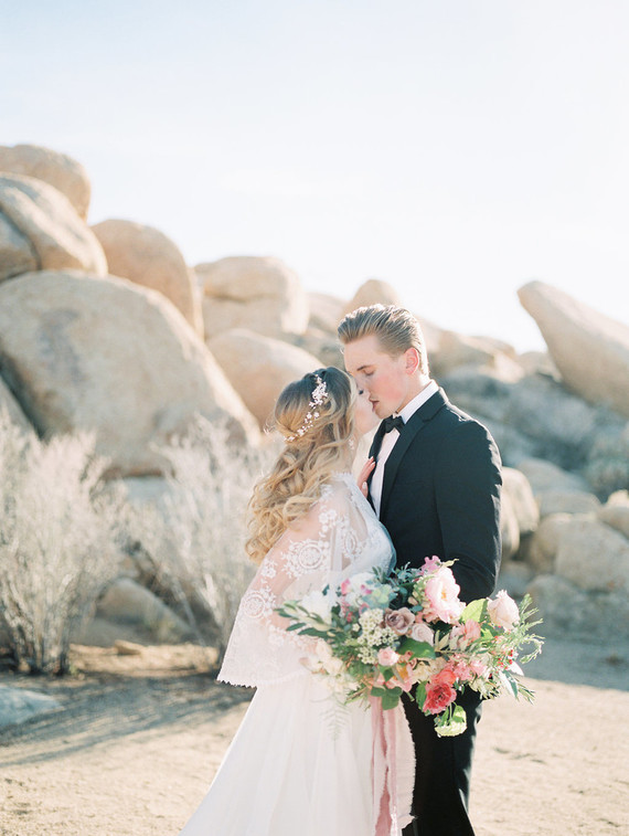 Elegant desert wedding in Joshua Tree