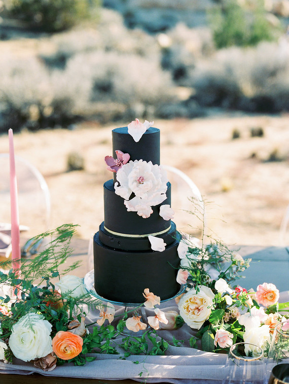 Elegant desert wedding in Joshua Tree