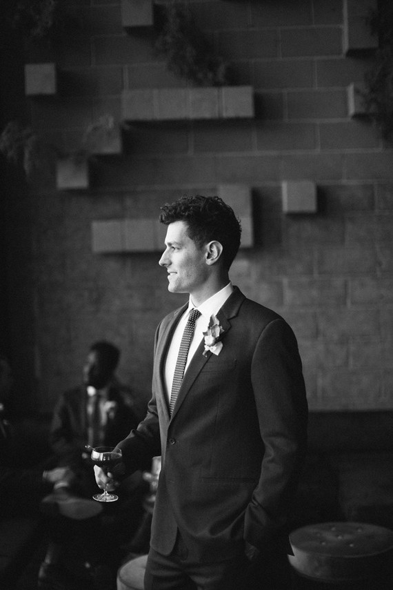 Glam cocktail party and groomsmen inspiration