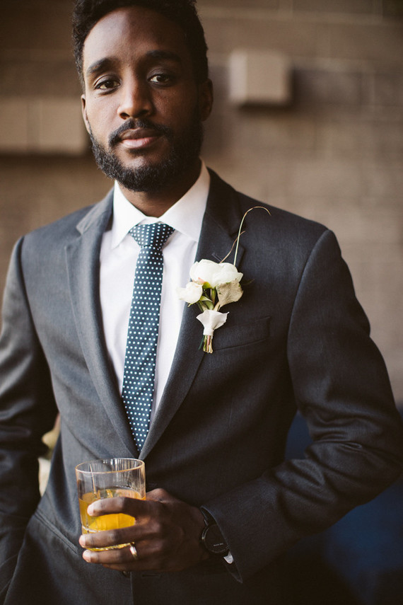 Glam cocktail party and groomsmen inspiration