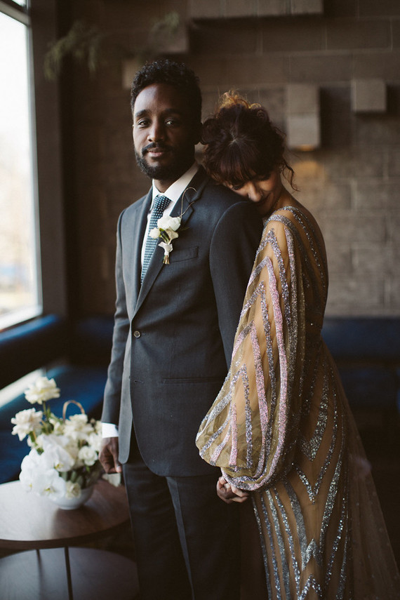 Glam cocktail party and groomsmen inspiration