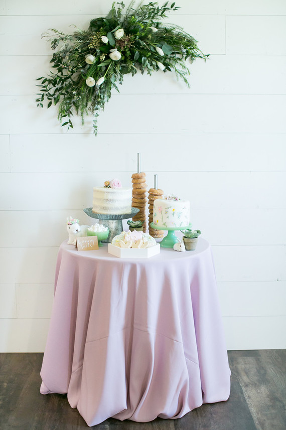 Bunny themed birthday party for spring