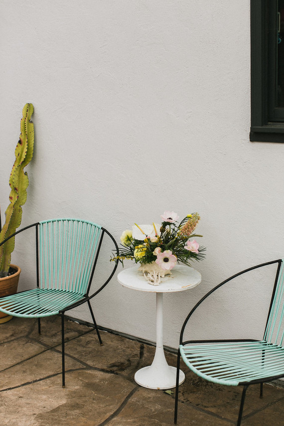 Sea themed backyard first birthday