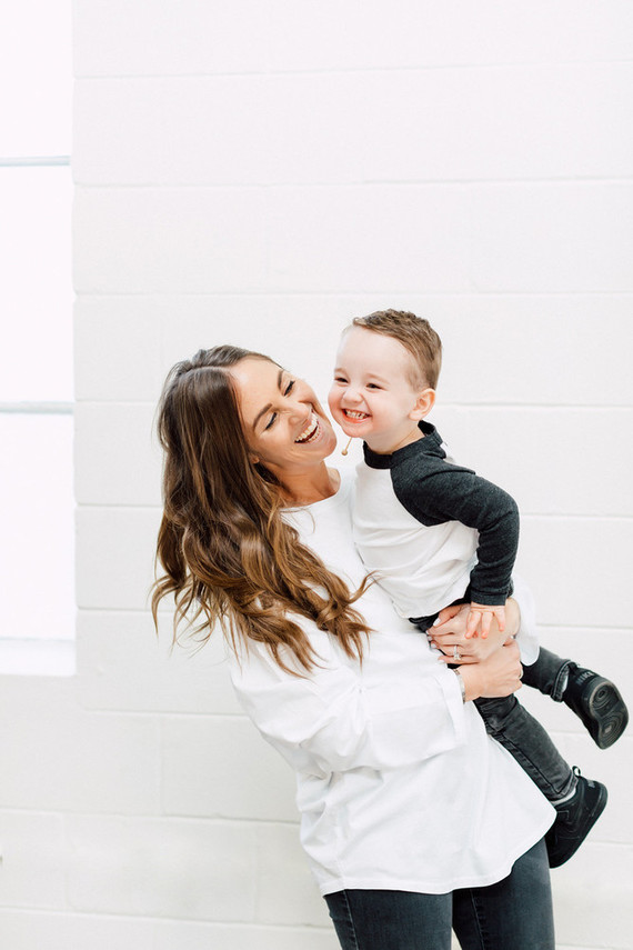 Orange and white modern 2nd birthday