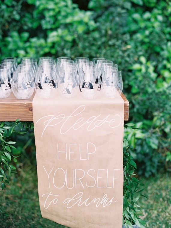 Modern camp themed 1st birthday party