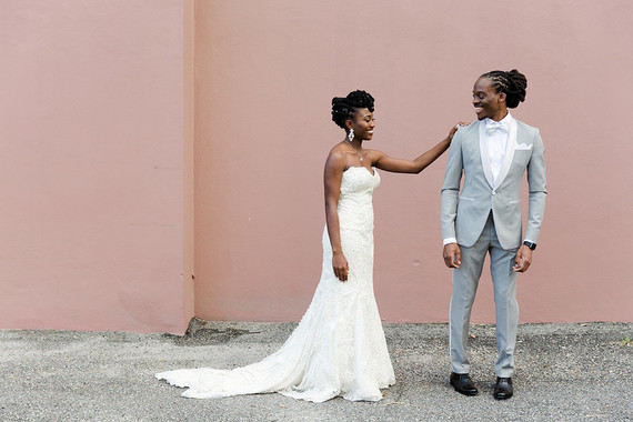 Wedding first look