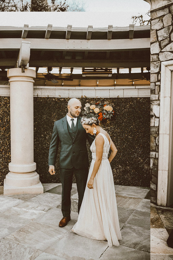 Romantic wedding style